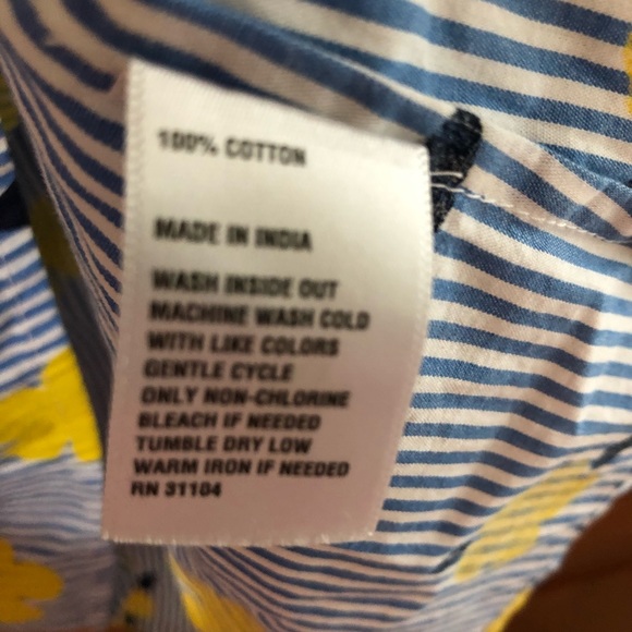 Crown and Ivy Lemon Print Dress Size Medium NWT - Picture 6 of 8